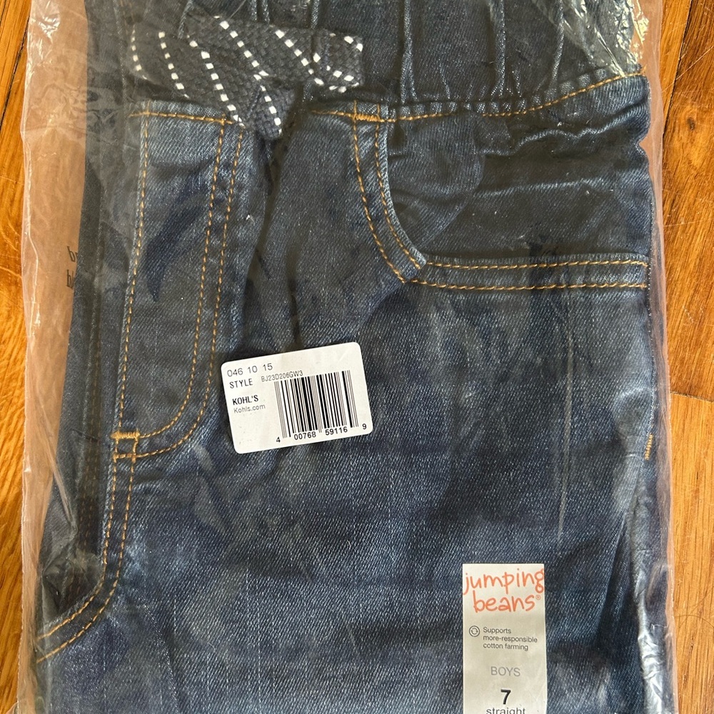 NWT Jumping Beans Boys' Pull on Denim